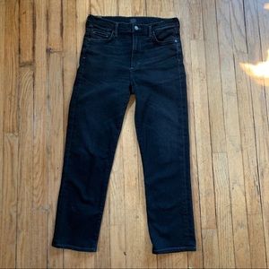 COH faded black cara cigarette jeans